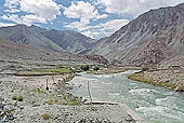Ladakh - the road to Pangkong lake 